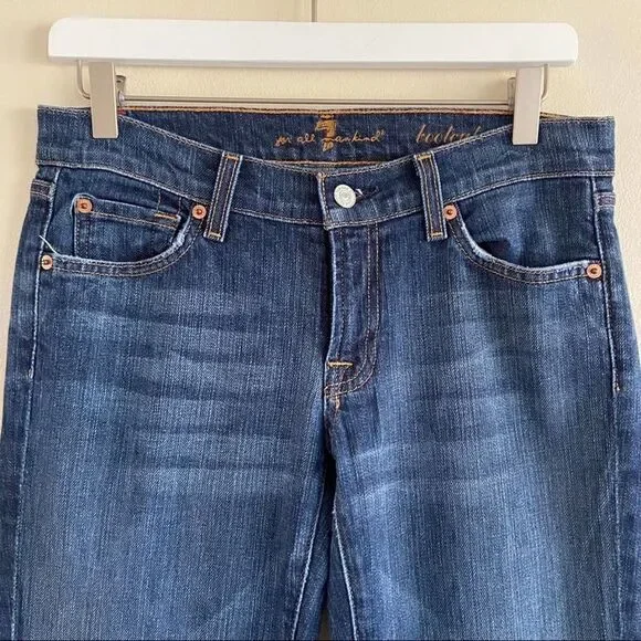 7 For All Mankind Bootcut Jeans Size 28 - Picture 3 of 8